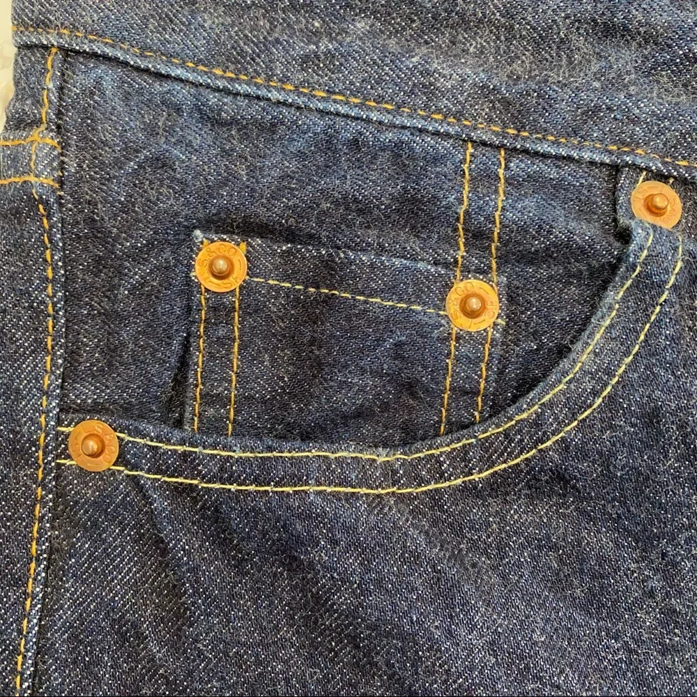 NEW Levi’s 501Z XX Big E Selvedge Jeans 25 X 32 - Picture 3 of 16